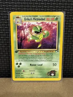 2000 Pokemon Gym Heroes - Erika’s Victreebel - 1st Edition Ungraded 26/132 - Image 1