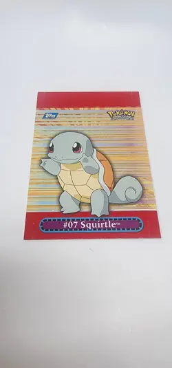 Topps TV Animation Pokemon Series 3 Squirtle Pop-Up #10 - Image 1