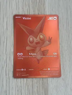 Pokemon TCG SV White Flare 172/086 RED VICTINI - PACK FRESH NEAR MINT - Image 1