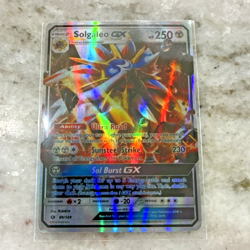 Pokemon Solgaleo GX Full Art Ultra Rare SM Base Set 89/149 250 HP - Image 1