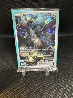 N's Zekrom 031 Ascended Heroes ETB Promo Pokemon Center Stamp - SEALED IN HAND - Image 1