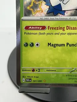 Pokemon TCG Abomasnow 101/091 Paldean Fates Shiny Rare NM - Image 5