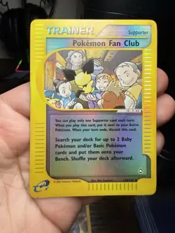 Pokemon Fan Club 130/147 Aquapolis WOTC Reverse Holo - Image 1