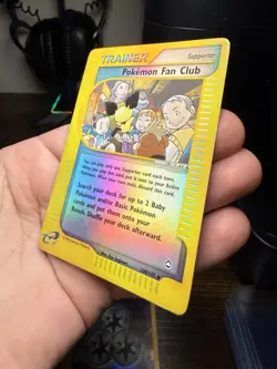 Pokemon Fan Club 130/147 Aquapolis WOTC Reverse Holo - Image 3