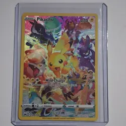 2023 POKEMON SWORD & SHIELD CROWN ZENITH 160/159 FULL ART PIKACHU NEAR MINT/NM - Image 1