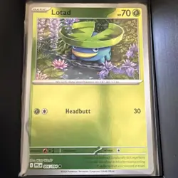 Lotad 005/094 - Reverse Holo - Pokemon TCG: Phantasmal Flames - Near Mint - Image 1