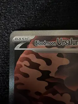 Pokemon - Prismatic Evolutions - Bloodmoon Ursaluna ex 168/131 NM. PACK FRESH - Image 1