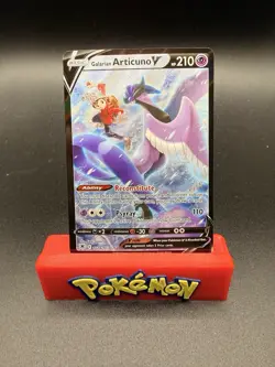 Galarian Articuno V Pokemon Astral Radiance Trainer Gallery TG16/TG30 NM - Image 1