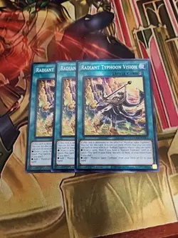 3x Radiant Typhoon Vision - DOOD-EN063 Common 1ST ED NM Yugioh - Image 1