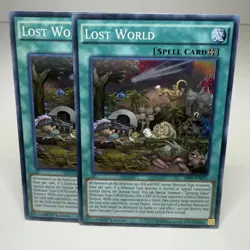 2x Yugioh Lost World SR04-EN021 Super Rare - LP-NM 💎 - Image 1