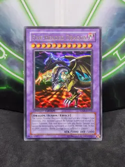 Yugioh Five-Headed Dragon SD09-ENSS1 Ultra Rare NM - Image 1