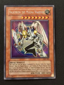 Valkyrion the Magna Warrior SDD-001 Stairway to the Destined Duel Limited ed. - Image 1