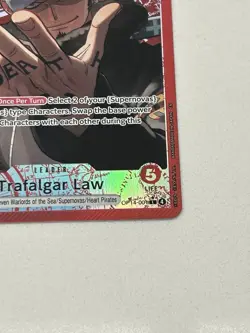 Bandai Trafalgar Law Alt Art Leader Trafalgar Law-OP14-001 5000 One Piece - Image 5