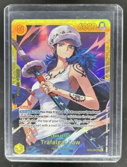 2026 One Piece Heroines Edition Trafalgar Law Secret Rare #EB03-062 - Image 1