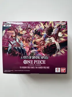 One Piece TCG OP-11 A Fist Of Divine Speed Booster Box English - New Unsealed - Image 1