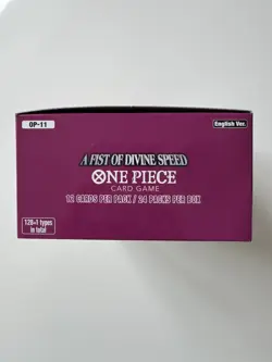 One Piece TCG OP-11 A Fist Of Divine Speed Booster Box English - New Unsealed - Image 4