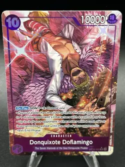 One Piece Donquixote Doflamingo (069) (Alternate Art) The Azure Sea's Seven OP14 - Image 3