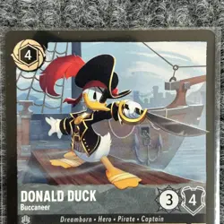 Disney Lorcana Ursula's Return Donald Duck Buccaneer 179/204 Legendary NM/Mint - Image 3