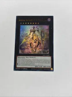 Yu Gi Oh Dingirsu, the Orcust of the Evening Star (RA01-EN040) Ultra 1st (NM) - Image 1