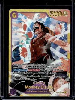 2025 One Piece Anime 25th Monkey.D.Luffy Manga Art Secret Rare #EB02-061 - Image 1