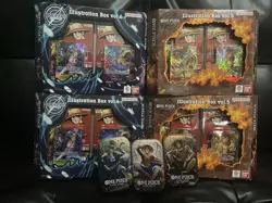 ENGLISH ONE PIECE LOT Illustration Box Vol. 5 & 6 (4total) AND 3 Tins 🔥👀🤩 - Image 2