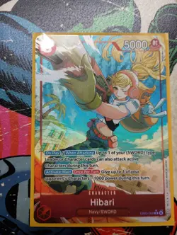 Hibari Alternate Art Alt Art EB03-008 Extra Booster One Piece Heroines Edition - Image 1