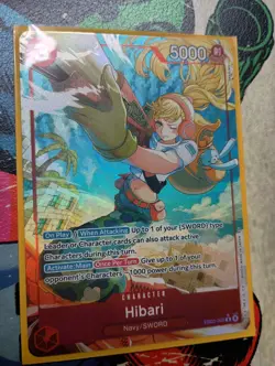 Hibari Alternate Art Alt Art EB03-008 Extra Booster One Piece Heroines Edition - Image 2