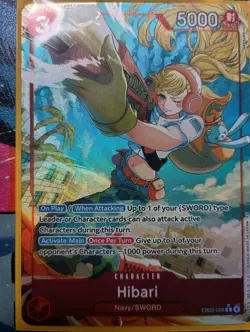 Hibari Alternate Art Alt Art EB03-008 Extra Booster One Piece Heroines Edition - Image 4