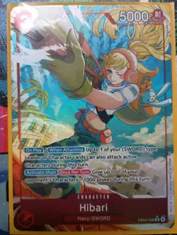 Hibari Alternate Art Alt Art EB03-008 Extra Booster One Piece Heroines Edition - Image 5