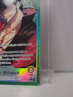 Dracule Mihawk - OP14-020 (Alternate Art) OP14-020 The Azure Sea's Seven Foil - Image 3