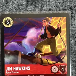 Disney Lorcana Into the Inklands Jim Hawkins Space Traveler 109/204 Legendary NM - Image 3