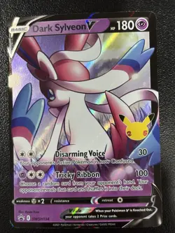 Pokemon TCG - Dark Sylveon V SWSH: Sword & Shield Promo Cards #SWSH134 - NM - Image 1