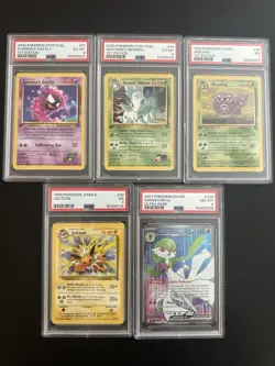 PSA Graded 5 Card Lot! Vintage And Modern! Read description!! - Image 1