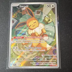 Pokemon Eevee SVP EN 173 Pokemon Center Holo English 2 Card Lot - Image 1