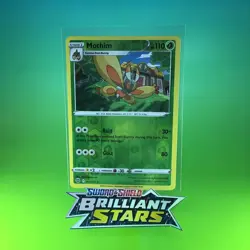 Mothim 011/172 Reverse Holo Brilliant Stars Pokemon TCG Card Mint/NM Pack Fresh - Image 1