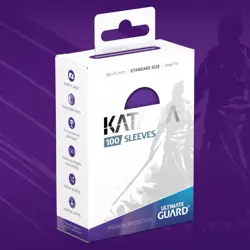 Ultimate Guard Katana Purple Premium Card Sleeves 100ct 66x91mm Standard - Image 1