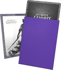 Ultimate Guard Katana Purple Premium Card Sleeves 100ct 66x91mm Standard - Image 2