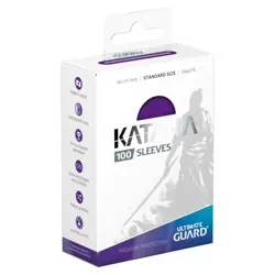 Ultimate Guard Katana Purple Premium Card Sleeves 100ct 66x91mm Standard - Image 3