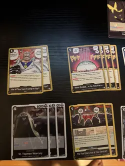 One Piece CCG - Black Imu Leader Op13-079 Deck Core (29 Cards) - Image 2