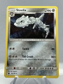 Pokemon Card Steelix Celestial Storm Holo Rare 89/168 Near Mint - Image 1