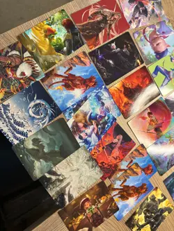 MTG Final Fantasy Art Cards Mixed Lot Total 24 Sephiroth Cloud - Image 4