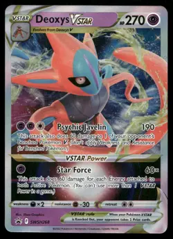 Deoxys VSTAR Promo SWSH: Sword & Shield Promo Cards SWSH268 NM - Image 1