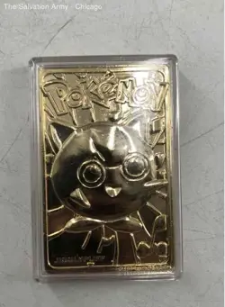 Balloon Pokemon 23K Gold-Plated Jigglypuff Trading Card In Ball W/COA - Image 5