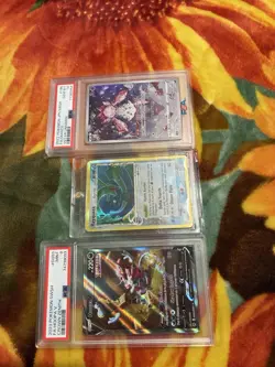 Pokemon TCG Rayquaza Hoopa V Crown Zenith 2006 Holo PSA Graded Card Lot - Image 1