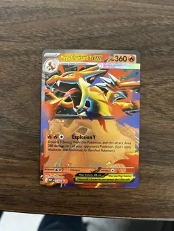 Mega Charizard Y EX 030/MEP Holo Fire Explosion Y Pokemon TCG Card - Image 1