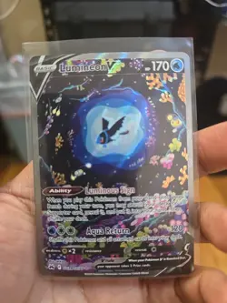 Lumineon v Galarian Gallery Crown Zenith Full Art Ultra Rare Card GG39/GG70 - Image 1