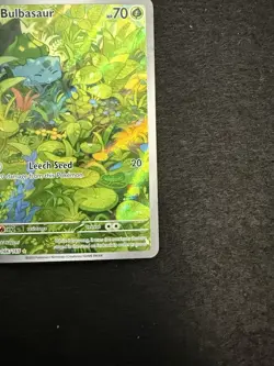 Bulbasaur Holo Card 166/165 Scarlet & Violet 151 Series Near Mint/Mint Condition - Image 3