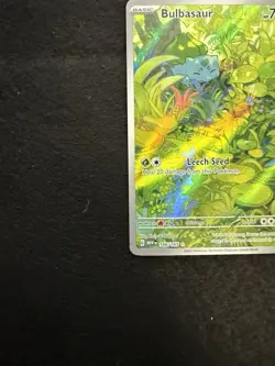 Bulbasaur Holo Card 166/165 Scarlet & Violet 151 Series Near Mint/Mint Condition - Image 4