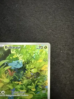 Bulbasaur Holo Card 166/165 Scarlet & Violet 151 Series Near Mint/Mint Condition - Image 5