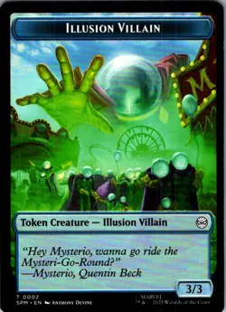 Marvel's Spider-Man #3 2 Spider Illusion Villain Double-Sided Token - Image 2